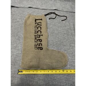 Lucchese Knit Boot Sleeve Cover Travel One